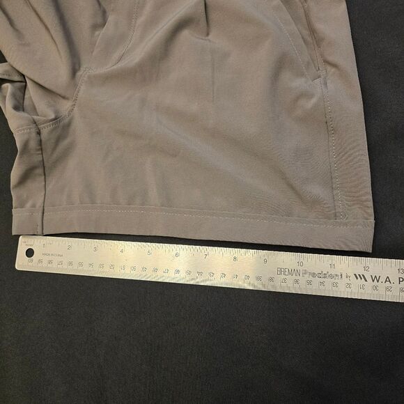 RBX Elastic Waist Zipper Pockets Shorts - Picture 9 of 11